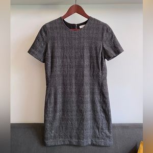 Aritzia Babaton Grey Wool and Cashmere Sheath Dress